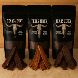 TRIO Jerky de Bœuf Spicy & Smoky / Sweet and Smoky / Pulled Pork BBQ